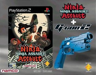 Ninja Assault - Sony PlayStation 2 (PS2) video game collectible [Barcode 711719210900] - Main Image 1