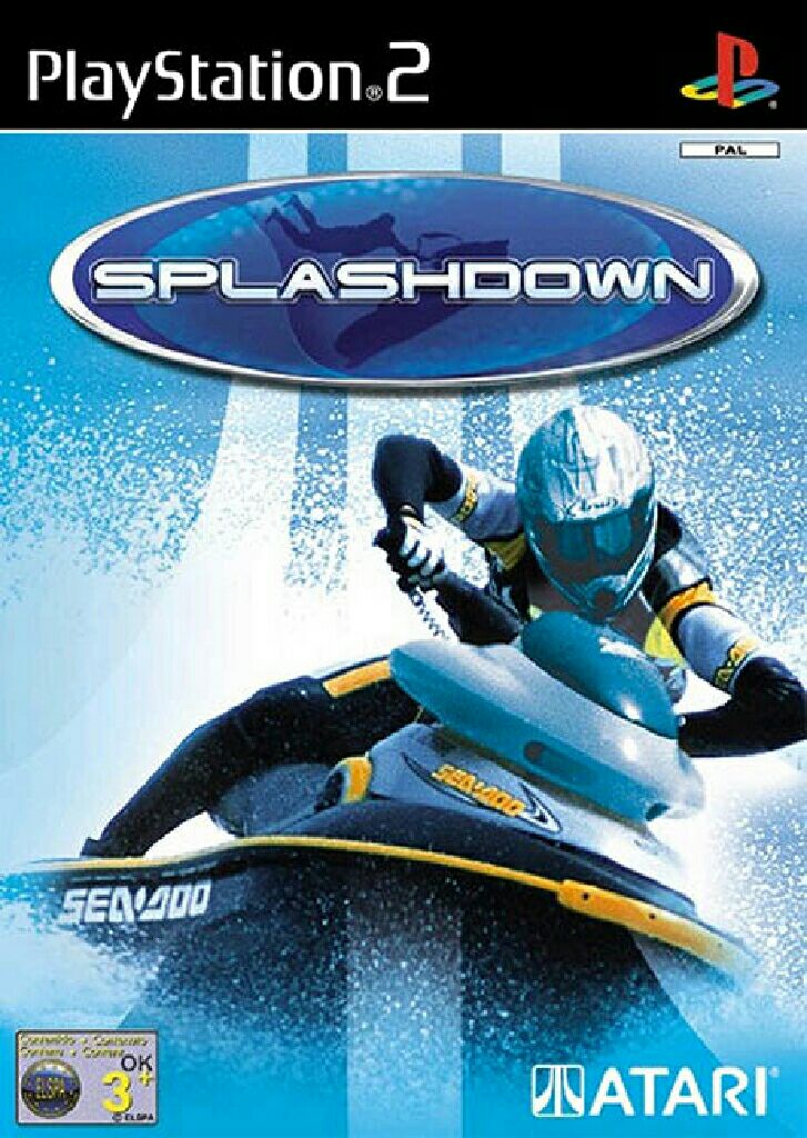 Splashdown - Sony PlayStation 2 (PS2) (Infogrames - 1-2) video game collectible [Barcode 3546430020722] - Main Image 1