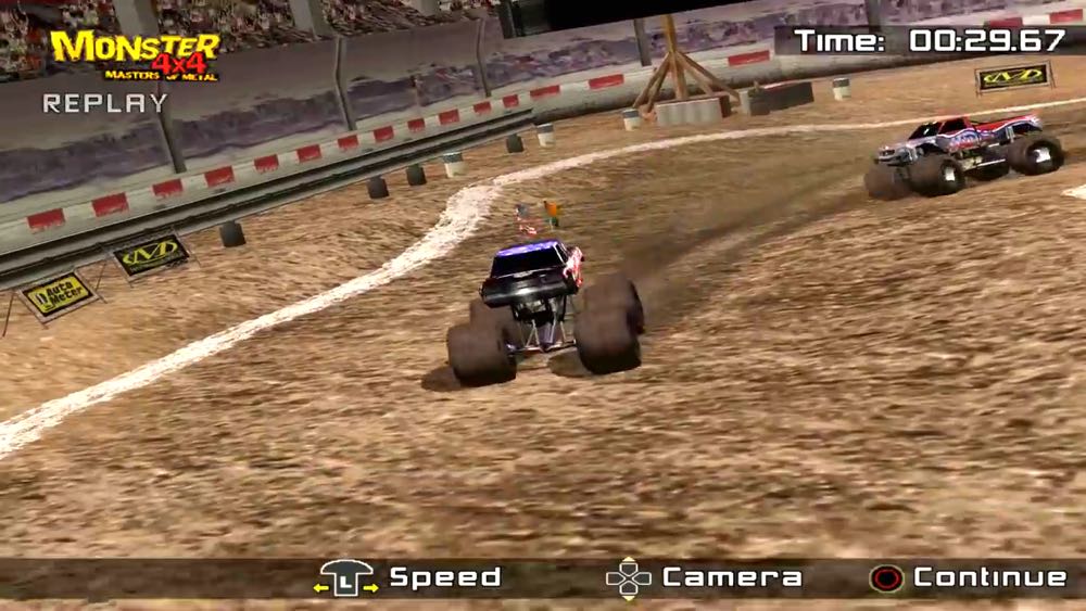 Monster 4x4: Masters of Metal - Sony PlayStation 2 (PS2) (Ubi Soft Entertainment - 1-2) video game collectible [Barcode 008888320500] - Main Image 3