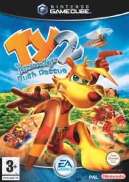 Ty the Tasmanian Tiger 2: Bush Rescue - Nintendo GameCube ((EA) Electronic Arts - 1-2) video game collectible [Barcode 5030930039769] - Main Image 1