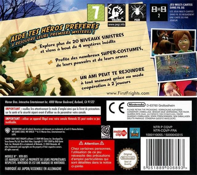 Scooby-Doo! First Frights - Nintendo DS (WB Games) video game collectible [Barcode 883929077755] - Main Image 2