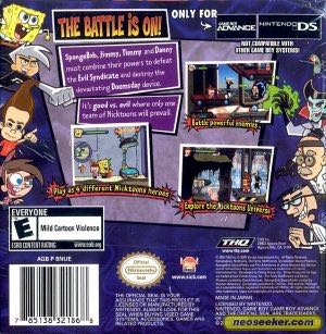 Nicktoons Unite! - Nintendo Game Boy Advance (GBA) (THQ - 1 Players) video game collectible [Barcode 785138321868] - Main Image 2