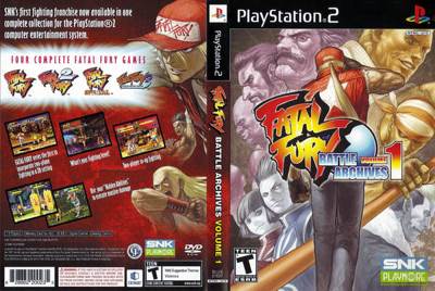 Fatal Fury Battle Archives: Volume 1 - Sony PlayStation 2 (PS2) (SNK Playmore - 2) video game collectible [Barcode 828862200235] - Main Image 2