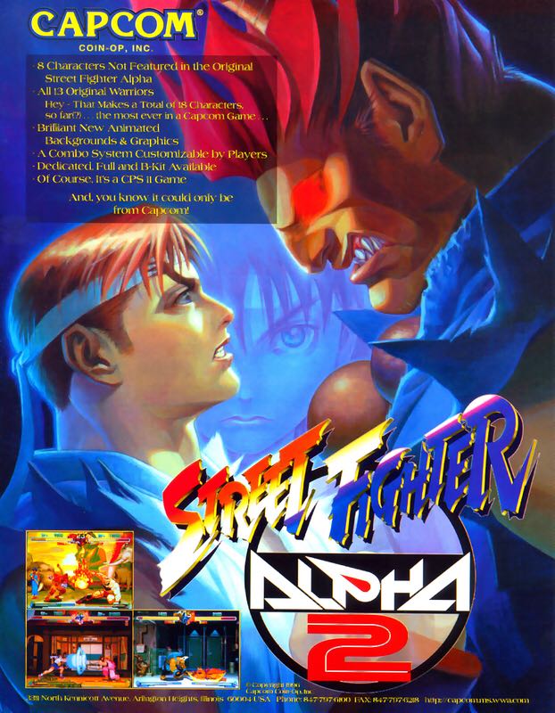Street Fighter Alpha 2 - Sony PlayStation (Capcom - 2) video game collectible [Barcode 013388210206] - Main Image 2