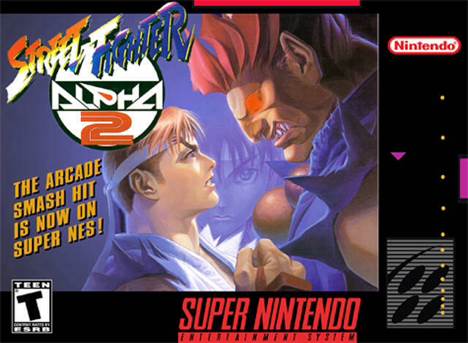 Street Fighter Alpha 2 - Nintendo Super Nintendo Entertainment System (SNES) (Nintendo) video game collectible - Main Image 1
