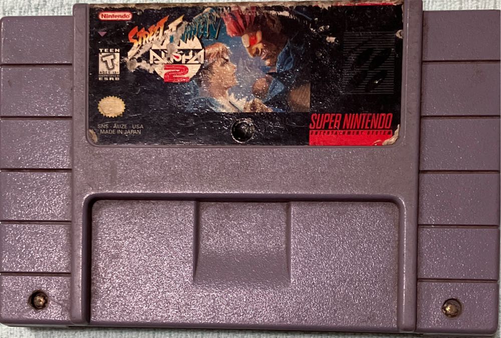 Street Fighter Alpha 2 - Nintendo Super Nintendo Entertainment System (SNES) (Capcom - 2) video game collectible - Main Image 3