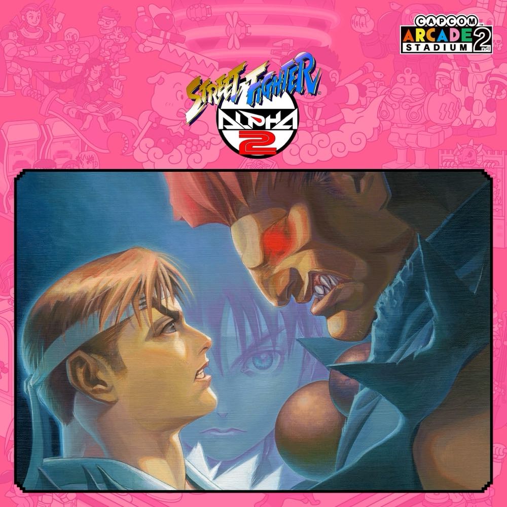 Street Fighter Alpha 2 - Arcade (Capcom) video game collectible - Main Image 2