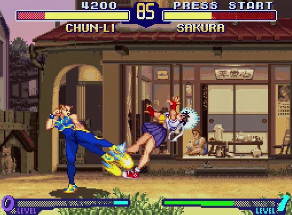 Street Fighter Alpha 2 - Arcade (Capcom) video game collectible - Main Image 3