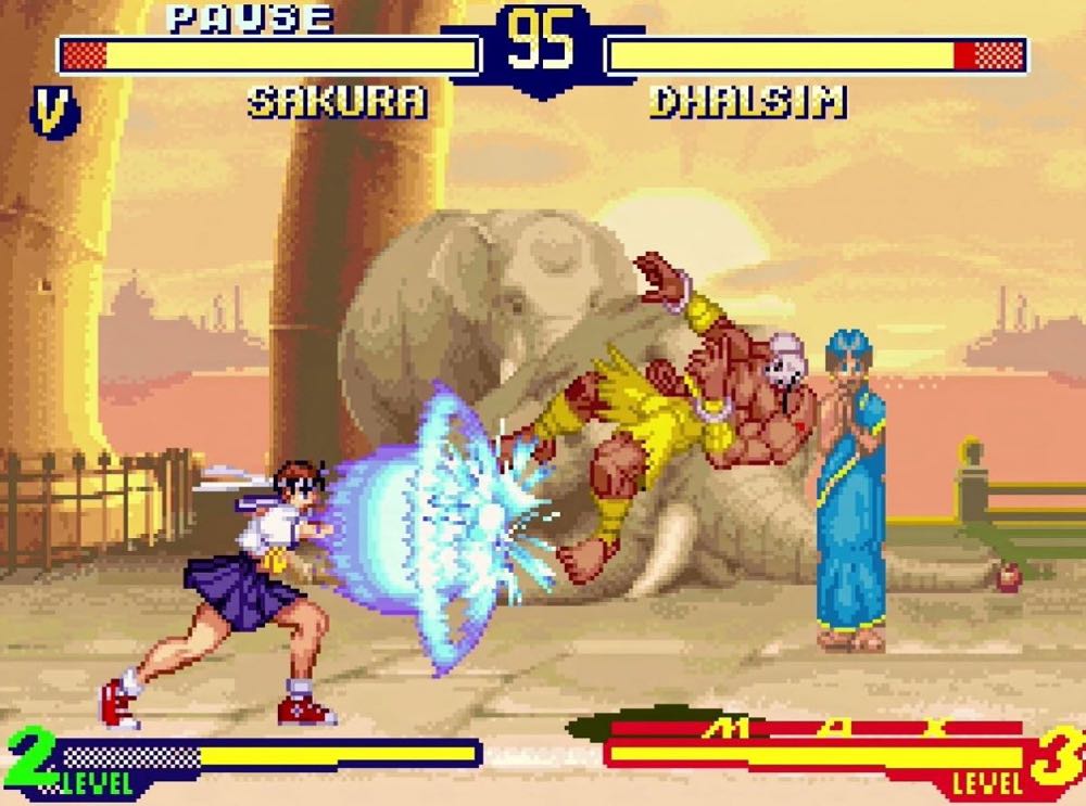 Street Fighter Alpha 2 - Arcade (Capcom) video game collectible - Main Image 4