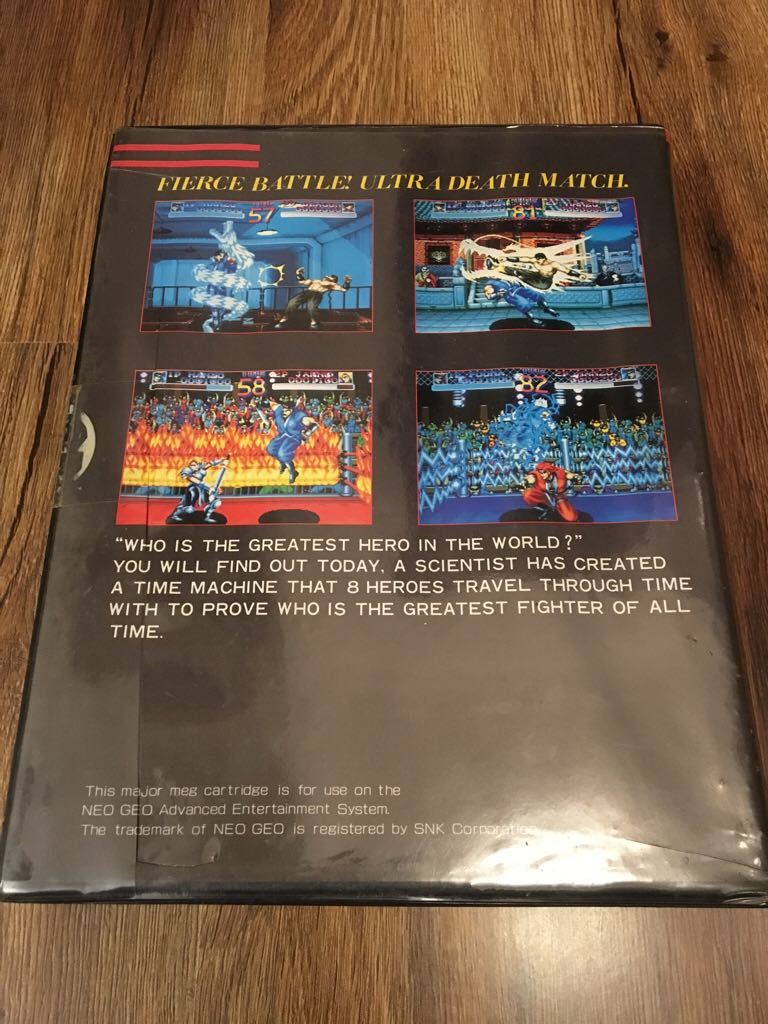 World Heroes - SNK Neo Geo video game collectible - Main Image 2