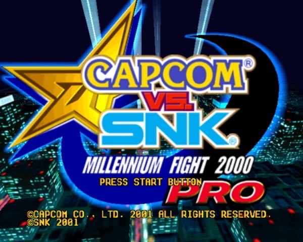 Capcom vs SNK Pro - Sony PlayStation (Capcom - 1-2) video game collectible [Barcode 013388210640] - Main Image 4