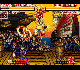 Samurai Spirits - Nintendo Super Nintendo Entertainment System (SNES) (Super Famicom en loose) video game collectible - Main Image 3