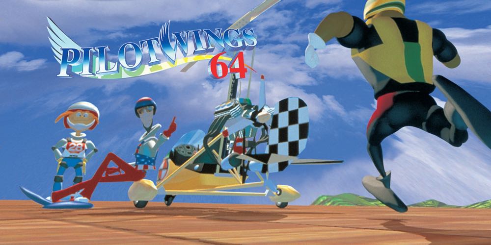 Pilotwings 64 - Nintendo 64 (N64) (Nintendo - Multi) video game collectible - Main Image 3