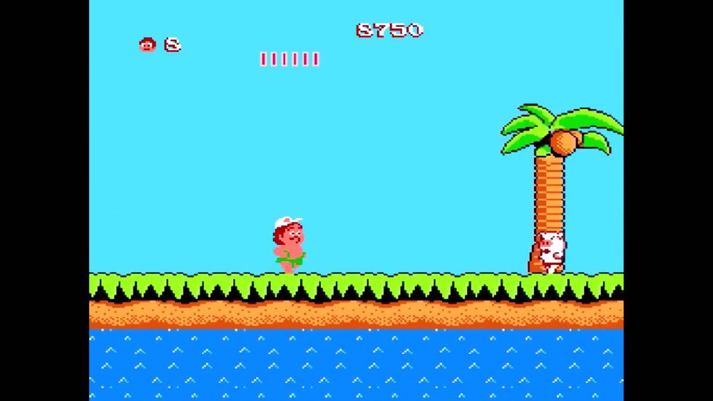 Adventure Island - Nintendo Entertainment System (NES) (Hudson Soft - 1) video game collectible [Barcode 039854000010] - Main Image 4