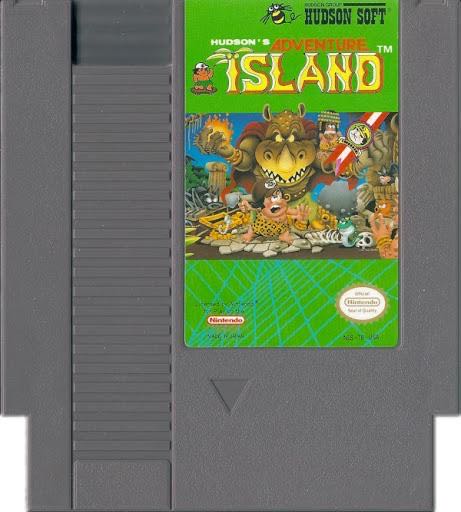 Adventure Island - Nintendo Entertainment System (NES) (1) video game collectible - Main Image 3