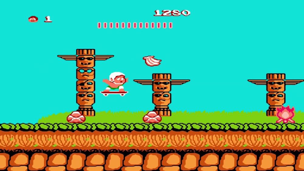 Adventure Island - Nintendo Entertainment System (NES) (1) video game collectible - Main Image 4