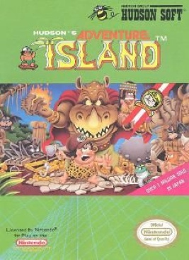 Adventure Island - Nintendo Entertainment System (NES) (Hudson Soft) video game collectible - Main Image 1