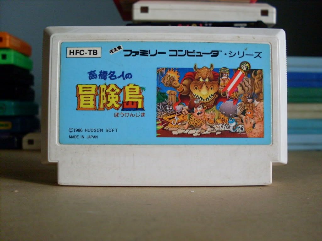Adventure Island - Nintendo Famicom video game collectible - Main Image 1