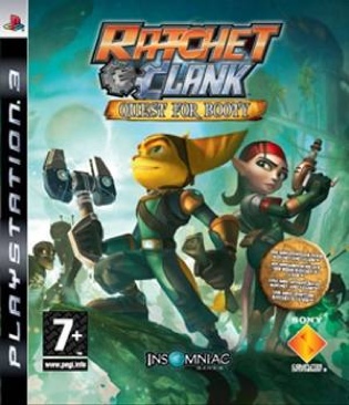 Ratchet and Clank: Quest For Booty - Sony PlayStation 3 (PS3) (Sony Computer Entertainment) video game collectible [Barcode 71171973895] - Main Image 1