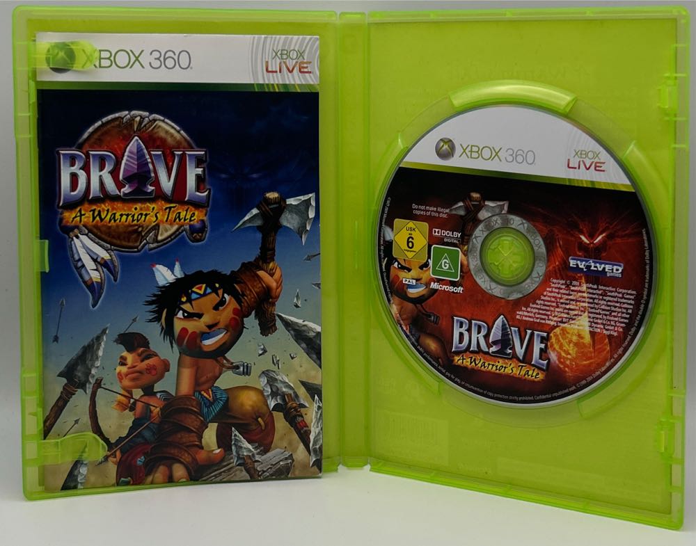 Brave: A Warriors Tale - Microsoft Xbox 360 (SouthPeak Games - 1) video game collectible [Barcode 5060182140180] - Main Image 4