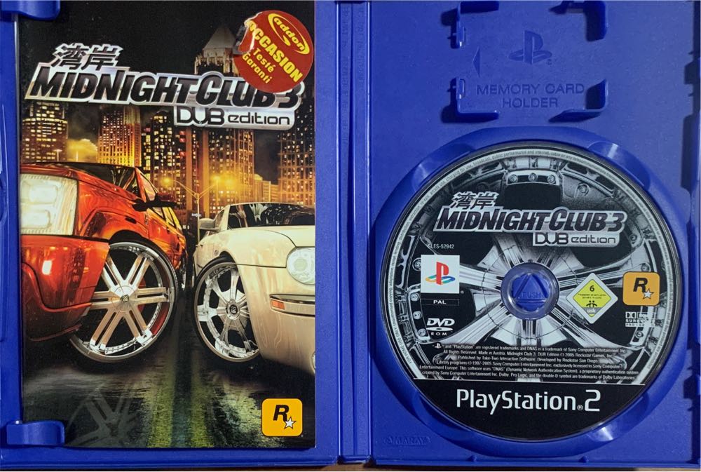 Midnight Club 3: DUB Edition - Sony PlayStation 2 (PS2) (Rockstar Games - 1-2) video game collectible [Barcode 5026555302951] - Main Image 3
