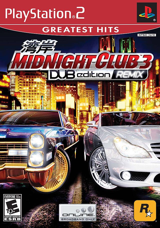 Midnight Club 3 Dub Edition Remix - Sony PlayStation 2 (PS2) video game collectible - Main Image 1