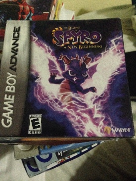 The Legend of Spyro: A New Beginning - Nintendo Game Boy Advance (GBA) video game collectible [Barcode 020626725170] - Main Image 1