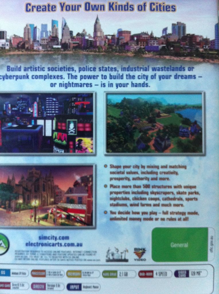 Sim City Societies - PC ((EA) Electronic Arts) video game collectible [Barcode 5030941058810] - Main Image 2