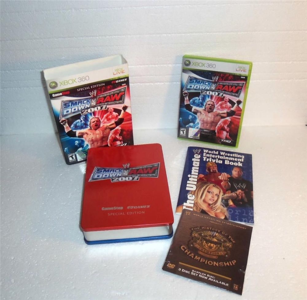 WWE Smackdown Vs Raw 2007: Special Edition - Microsoft Xbox 360 (Microsoft - 2) video game collectible - Main Image 3
