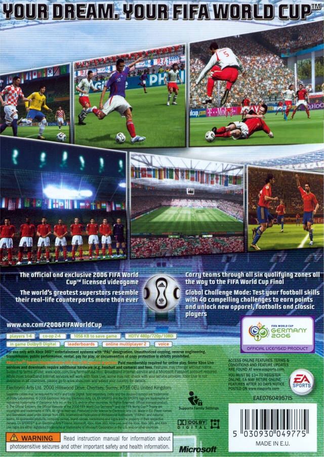 FIFA World Cup Germany 2006 - Sony PlayStation 2 (PS2) (Ea Sports - 4) video game collectible - Main Image 2