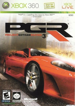 PGR 3 - Microsoft Xbox 360 video game collectible - Main Image 1