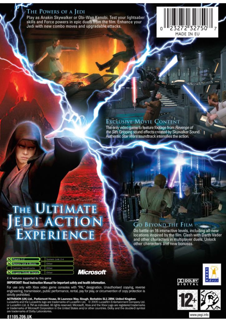 Star Wars Episode III: Revenge of the Sith - Microsoft Xbox video game collectible - Main Image 2