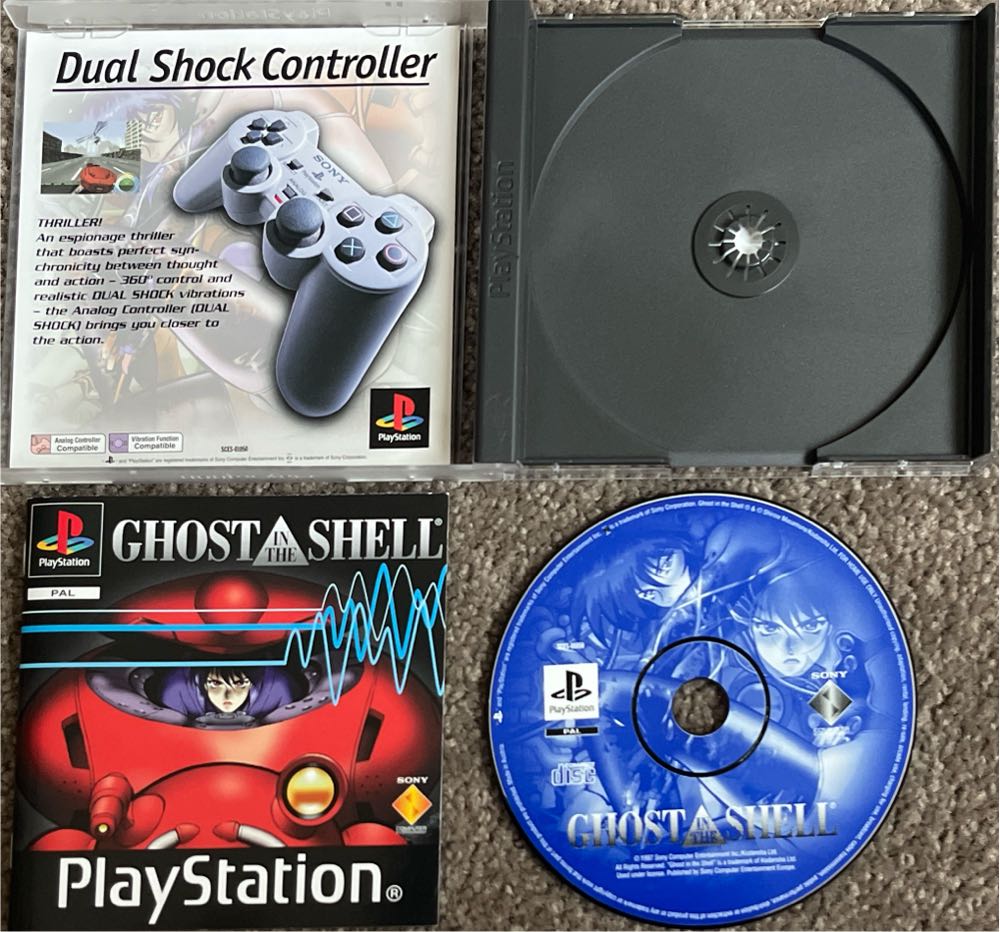 Ghost in the Shell - Sony PlayStation (Sony Computer Entertainment Inc./Kodansha Ltd. - 1) video game collectible [Barcode 711719734321] - Main Image 3