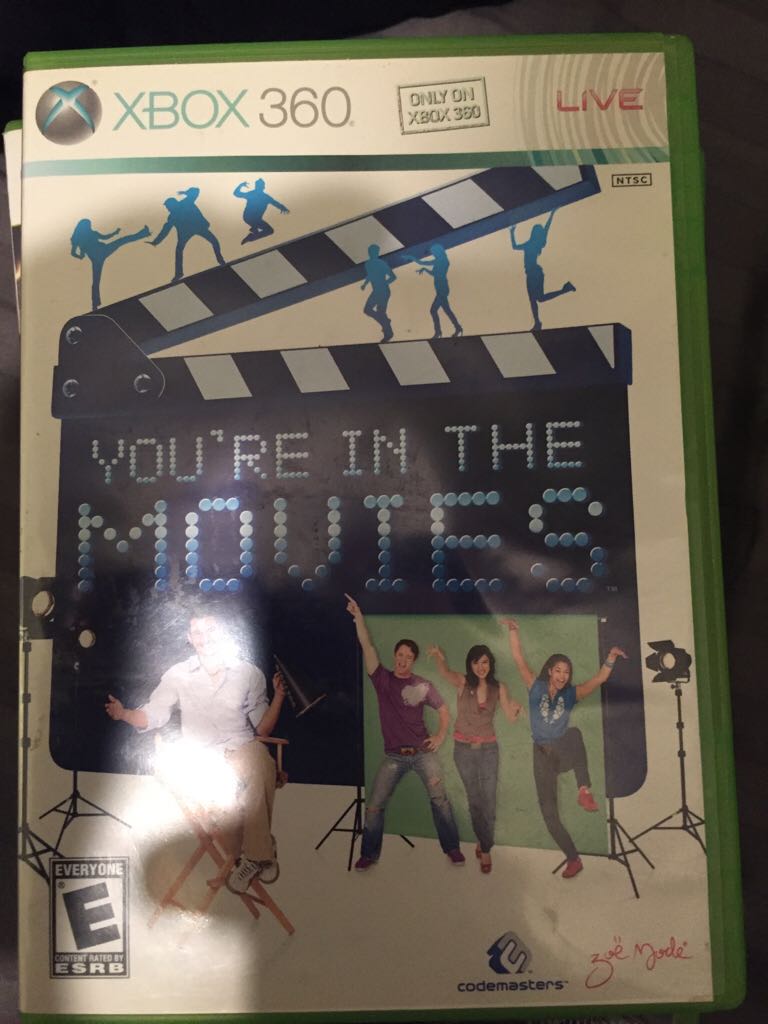 Youre In The Movies w/CameraGame Microsoft - Microsoft Xbox 360 video game collectible - Main Image 1