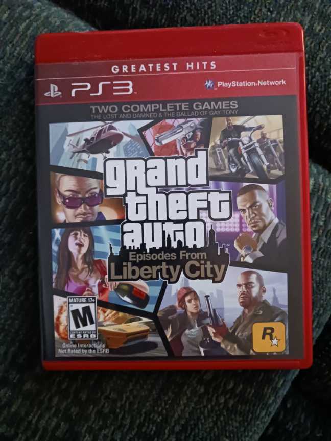 Grand Theft Auto Episodes From Liberty City - Sony PlayStation 3 (PS3) video game collectible - Main Image 2