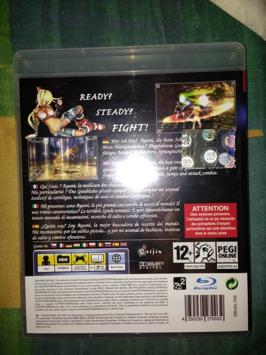 X-Blades - Sony PlayStation 3 (PS3) (TopWare Interactive - 1) video game collectible [Barcode 4250230270032] - Main Image 2