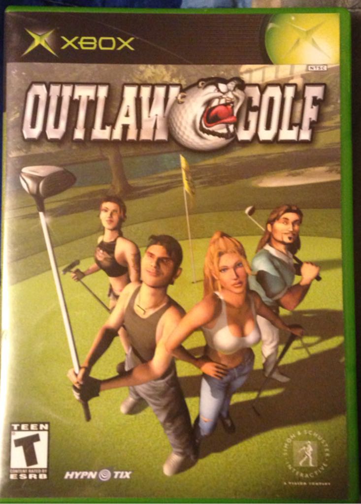 Outlaw Golf - Microsoft Xbox (1-4) video game collectible - Main Image 1
