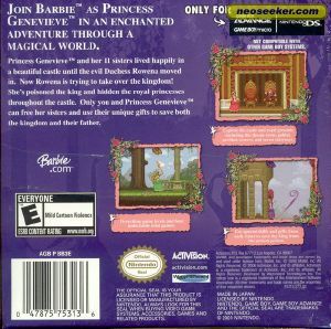 Barbie: 12 Dancing Princesses - Nintendo DS (Activision) video game collectible [Barcode 047875753259] - Main Image 2