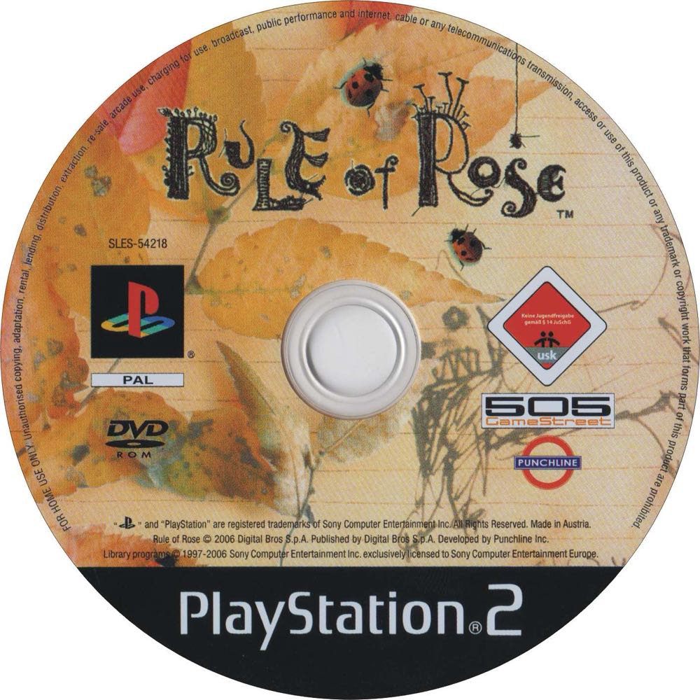 Rule Of Rose - Sony PlayStation 2 (PS2) (505 Games - 1) video game collectible [Barcode 8023171009506] - Main Image 3