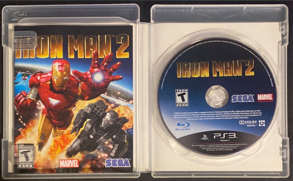 Iron Man 2 - Sony PlayStation 3 (PS3) (Sega - 1) video game collectible [Barcode 010086690378] - Main Image 3