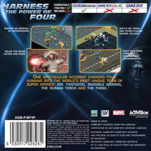 Fantastic 4 - Nintendo Game Boy Advance (GBA) (Activision - 1) video game collectible [Barcode 5030917028304] - Main Image 2