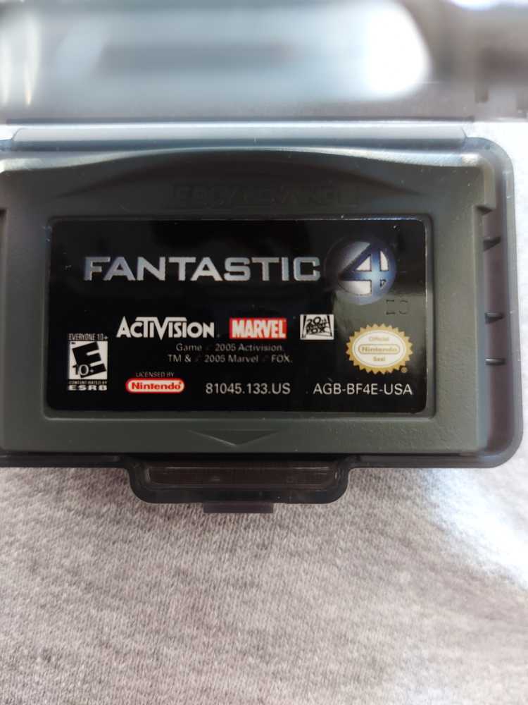 Fantastic 4 - Nintendo Game Boy Advance (GBA) (Activision Inc. - 1) video game collectible - Main Image 2