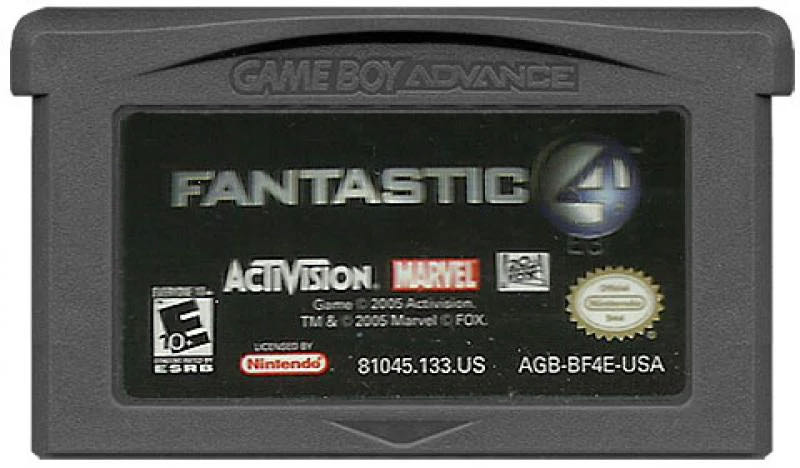 Fantastic 4 - Nintendo Game Boy Advance (GBA) (Activision Inc. - 1) video game collectible - Main Image 3