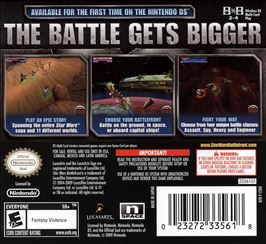 Star Wars Battlefront: Elite Squadron - Nintendo DS (LucasArts - 1) video game collectible [Barcode 023272335618] - Main Image 2