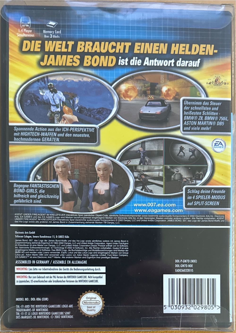 James Bond 007 - Agent im Kreuzfeuer - Nintendo GameCube (Nintendo - 1) video game collectible [Barcode 5030932029805] - Main Image 2