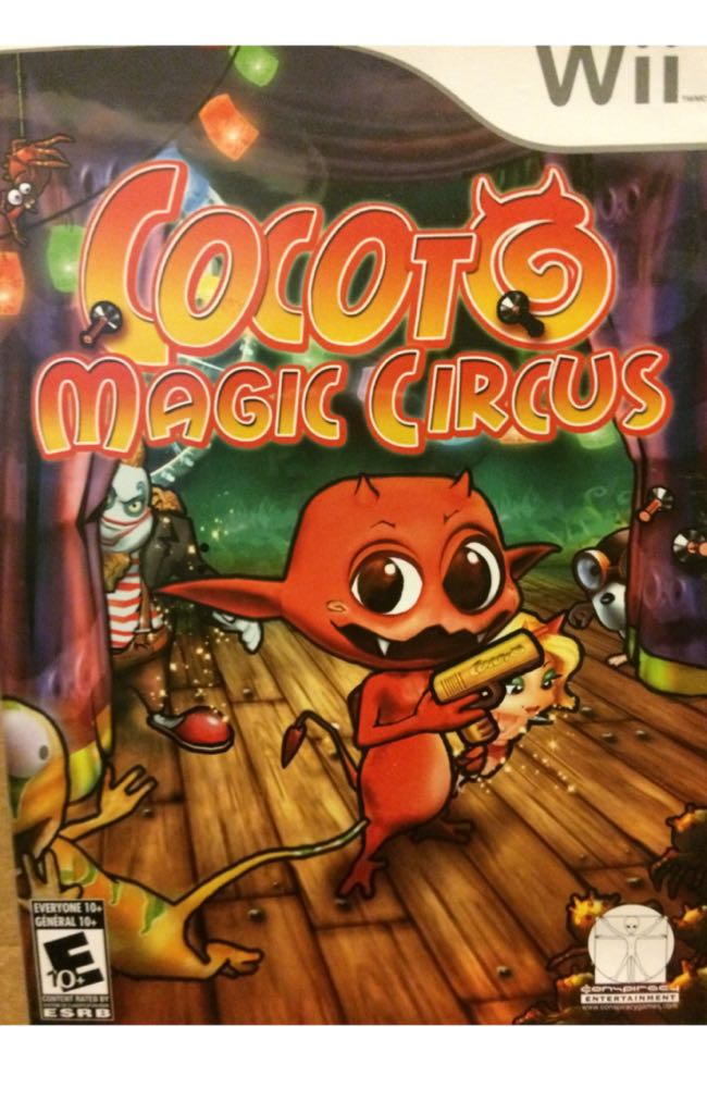 Cocoto Magic Circus - Nintendo Wii (Conspiracy Entertainment) video game collectible [Barcode 815315000863] - Main Image 1
