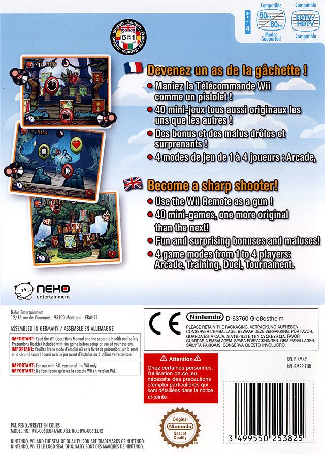 Cocoto Magic Circus - Nintendo Wii (Bigben Interactive - 1-4) video game collectible - Main Image 2