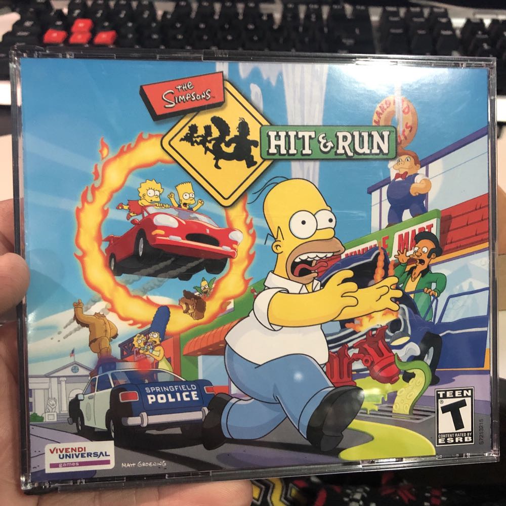 Simpsons: Hit & Run, The - PC (1) video game collectible [Barcode 020626721325] - Main Image 3