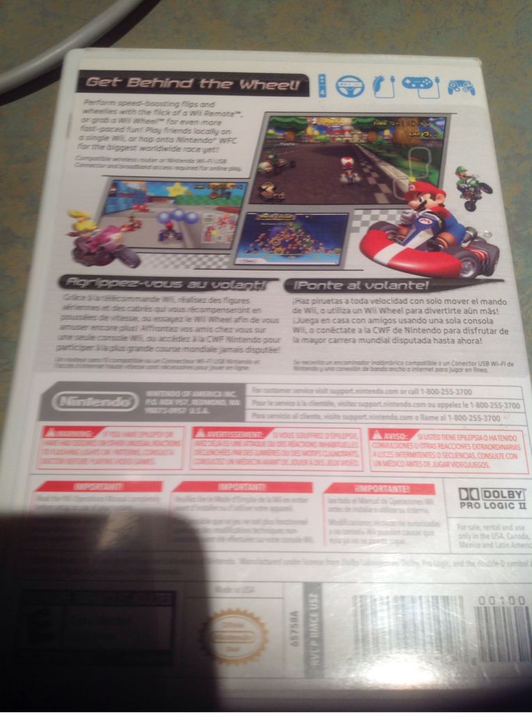 Mariokart Wii - Nintendo Wii (4) video game collectible - Main Image 2