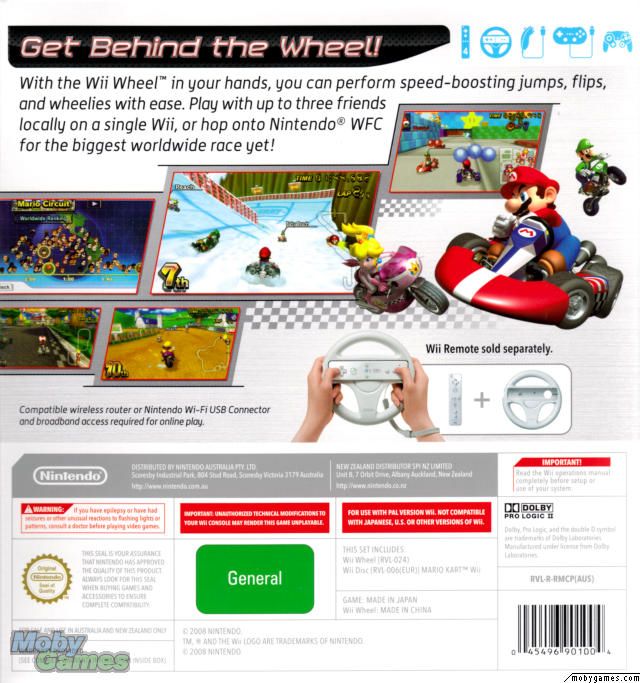Mariokart Wii - Nintendo Wii (Nintendo - 4) video game collectible - Main Image 2